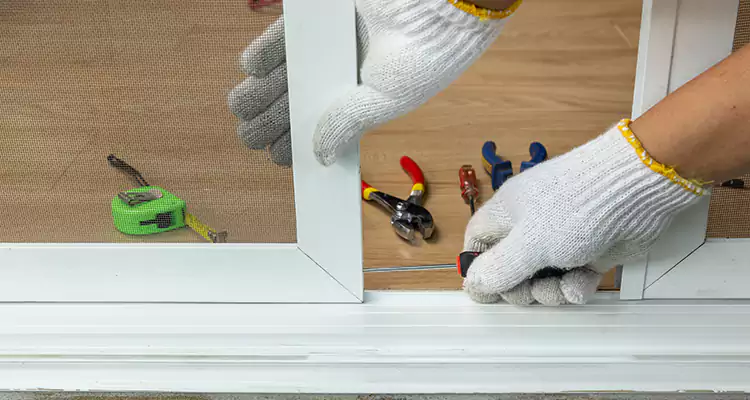 Sliding Glass Door Off Rails Repair in Winter Park, FL