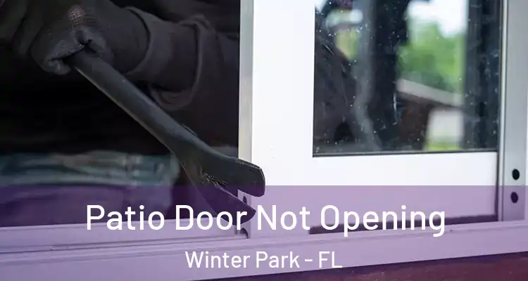  Patio Door Not Opening Winter Park - FL